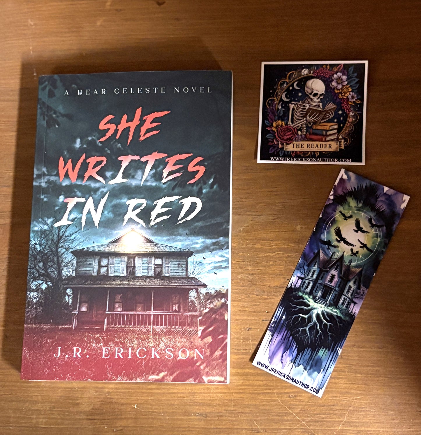 Signed Copy of She Writes in Red